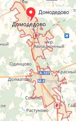 Карта: Домодедово