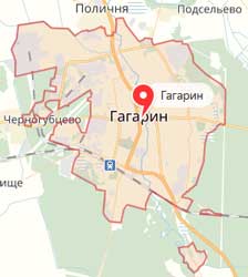 Карта: Гагарин