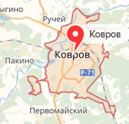 Карта: Ковров