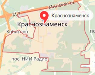 Карта: Краснознаменск