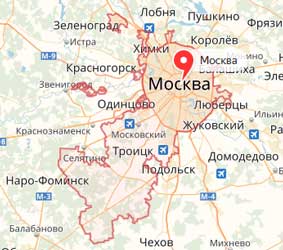 Карта: Москва