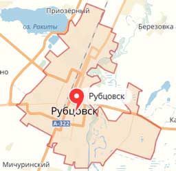 Карта: Рубцовск