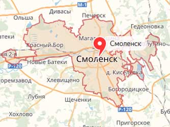 Карта: Смоленск