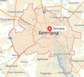 Карта: Белгород