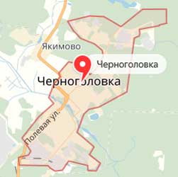 Карта: Черноголовка