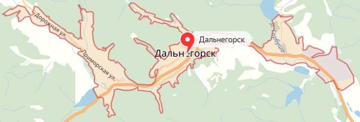 Карта: Дальнегорск