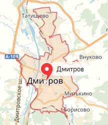 Карта: Дмитров