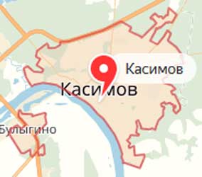 Карта: Касимов