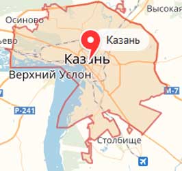 Карта: Казань