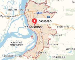 Карта: Хабаровск