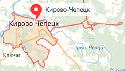Карта: Кирово-Чепецк