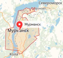Карта: Мурманск