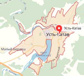 Карта: Усть-Катав