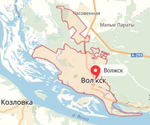 Карта: Волжск
